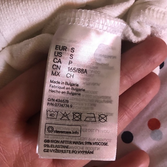 Polo-like ribbed top - Picture 4 of 4